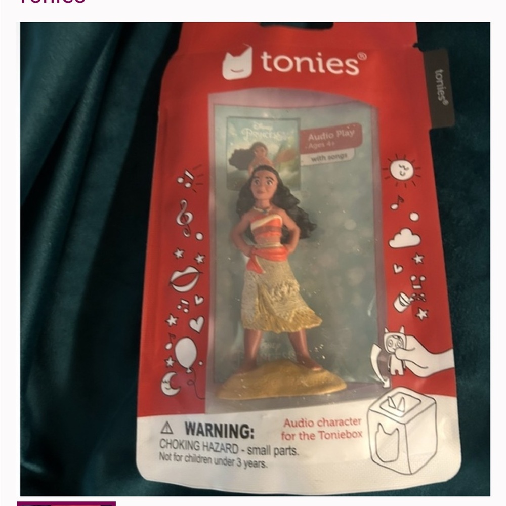 Tonie Moana Audio Play Figure - Red and Brown